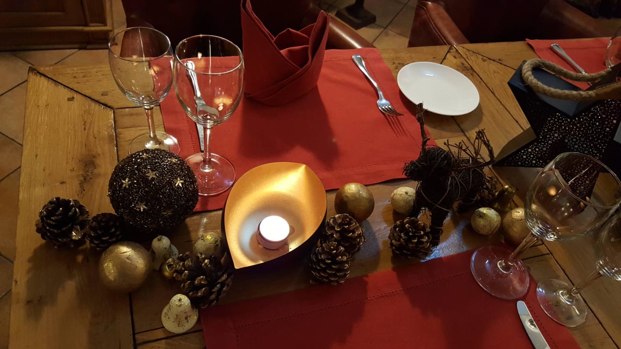 Weihnachtsdeko Hotel Ampervilla