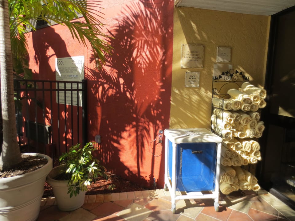 ... immer frische Handtücher Doubletree by Hilton Fort Myers at Bell Tower Shops