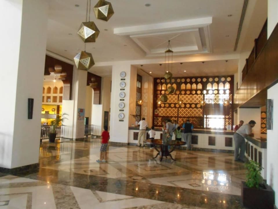 Lobby z rozmachem Steigenberger Aqua Magic