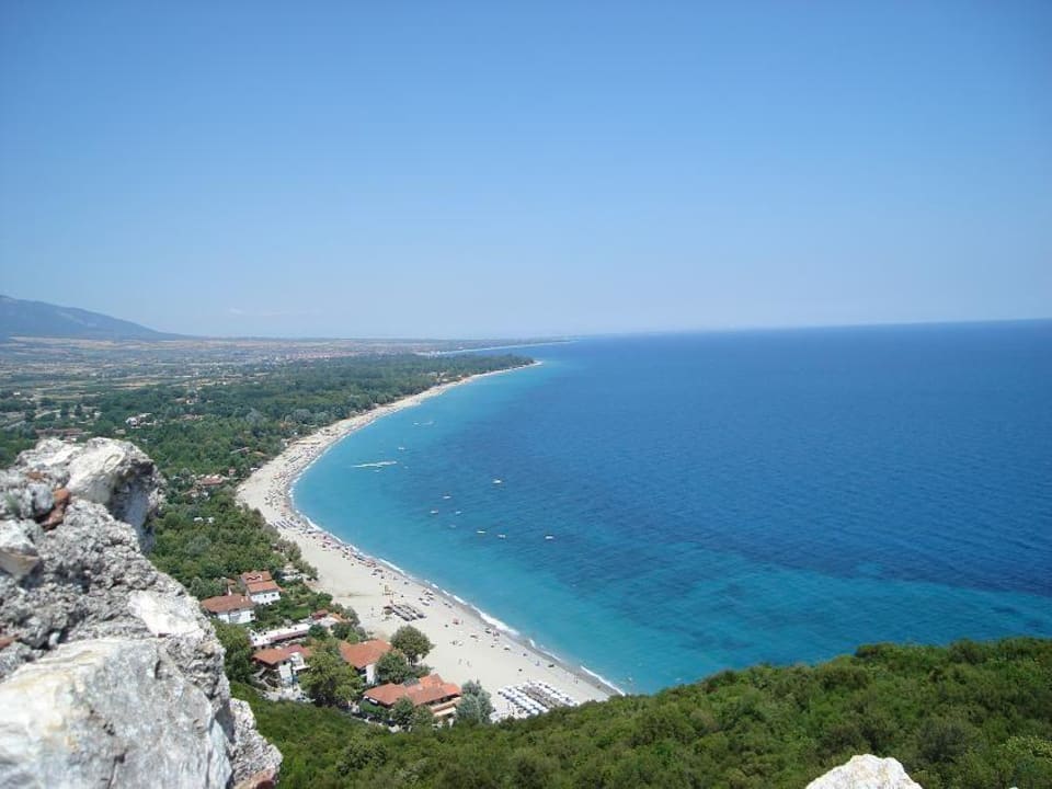 Ausblick von der Burg alltoura Club Hotel Poseidon Palace