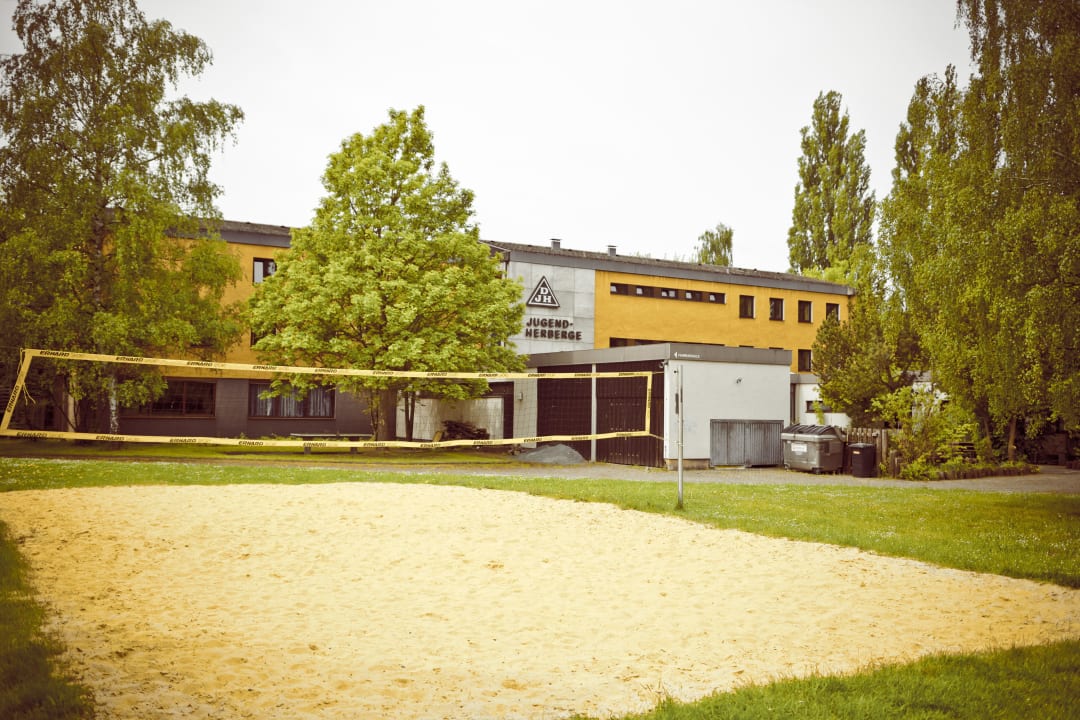 Beachvolleyball Feld neben der Jugendherberge Jugendherberge Bayreuth