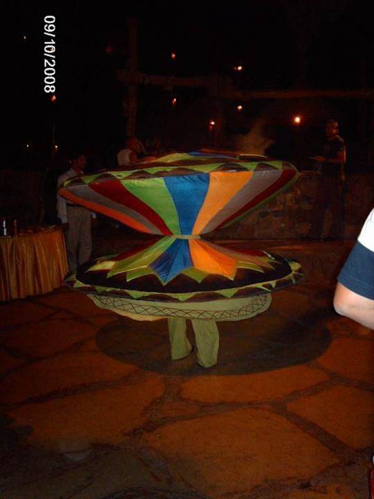 Derwich (Tänzer) im Hotel Hotel Hauza Beach Resort