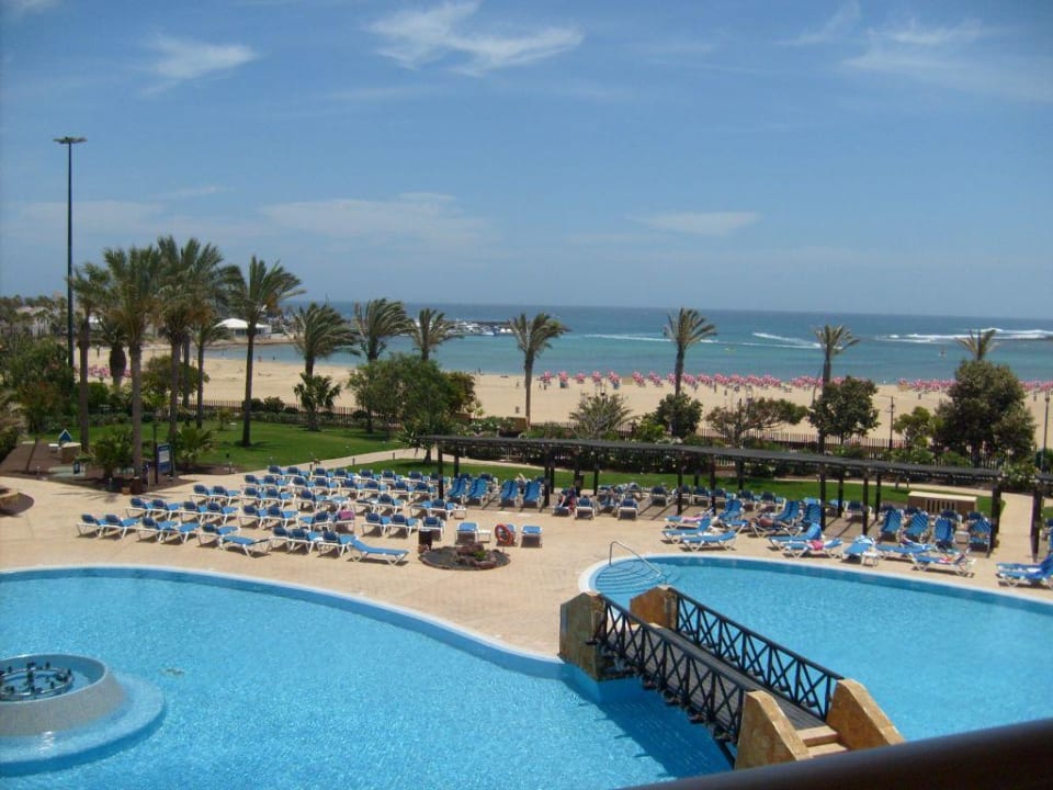 Ausblick von unserem Balkon Barceló Fuerteventura Mar