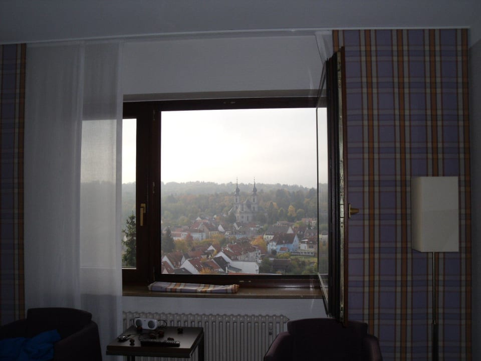 Fernsicht (Stadtseite) Hotel Scheffelhöhe