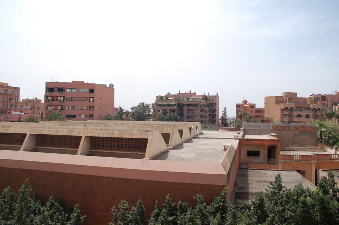 Ausblick Richtung Marrakesch Hotel Meriem