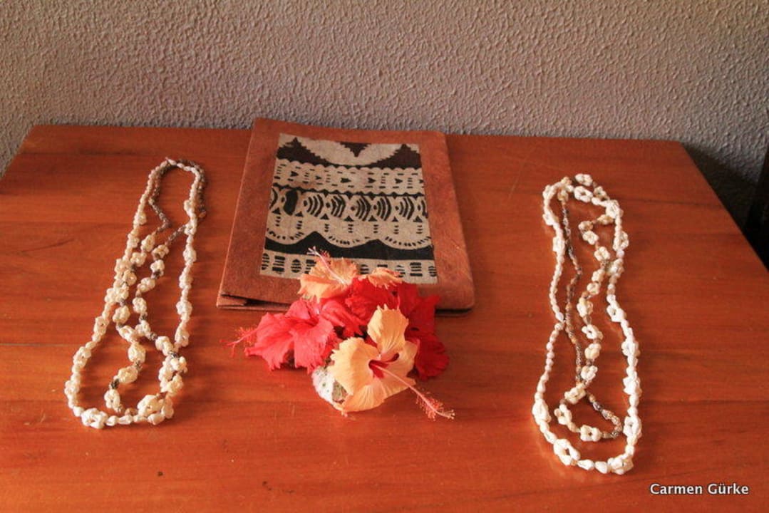 Begrüßung Hotel Matamanoa Island Resort