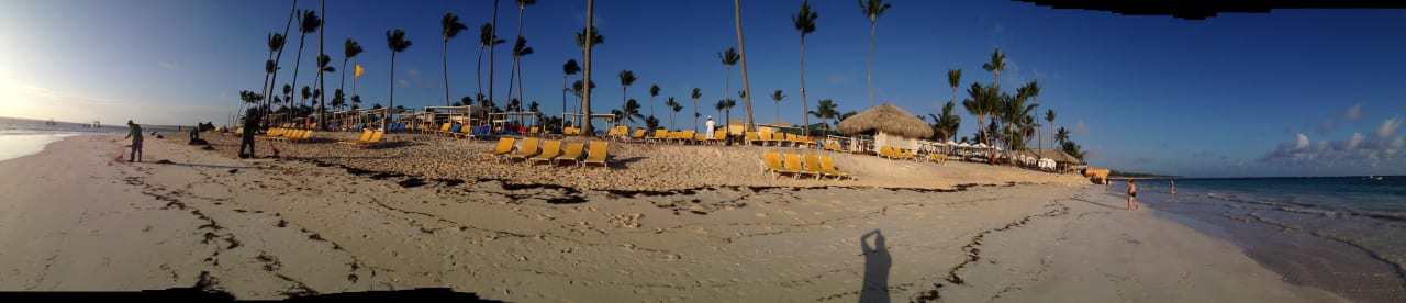 Panoramabild vom Strand  Ocean Blue & Sand