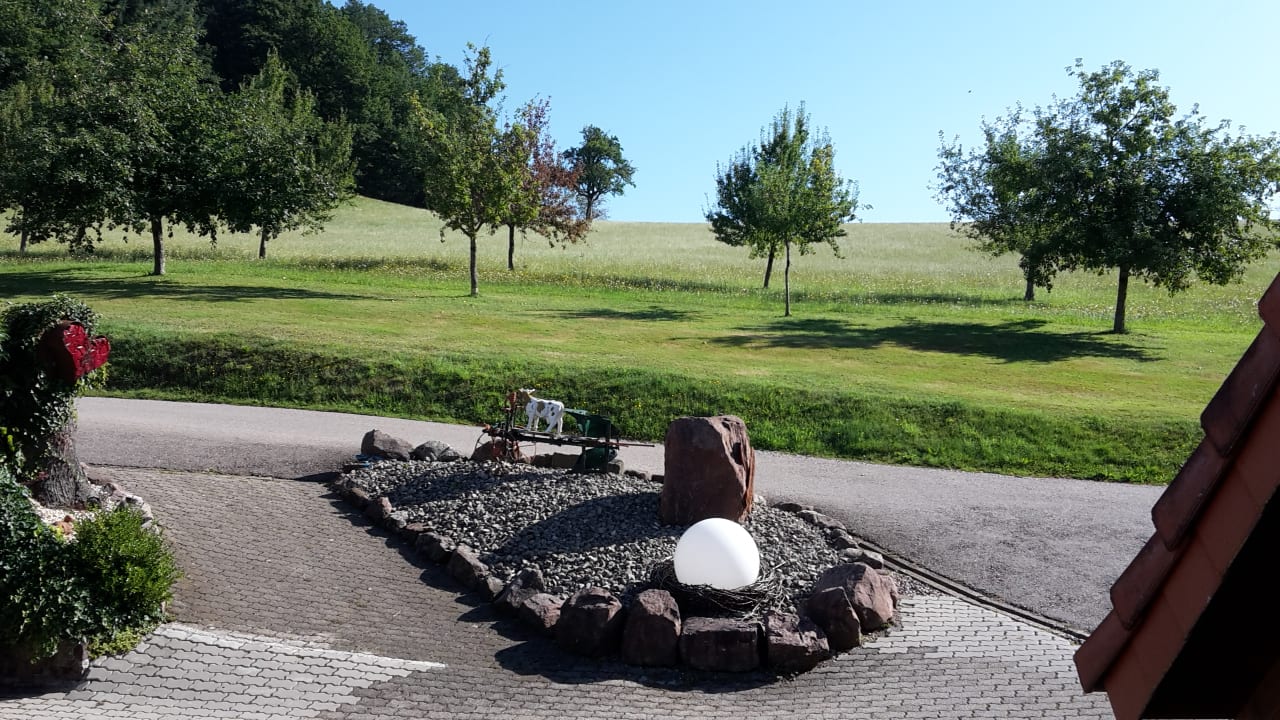 Gartenanlage  Ferienwohnungen Grub-Daniel-Hof