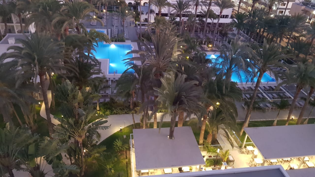 Ausblick Hotel Riu Palace Palmeras