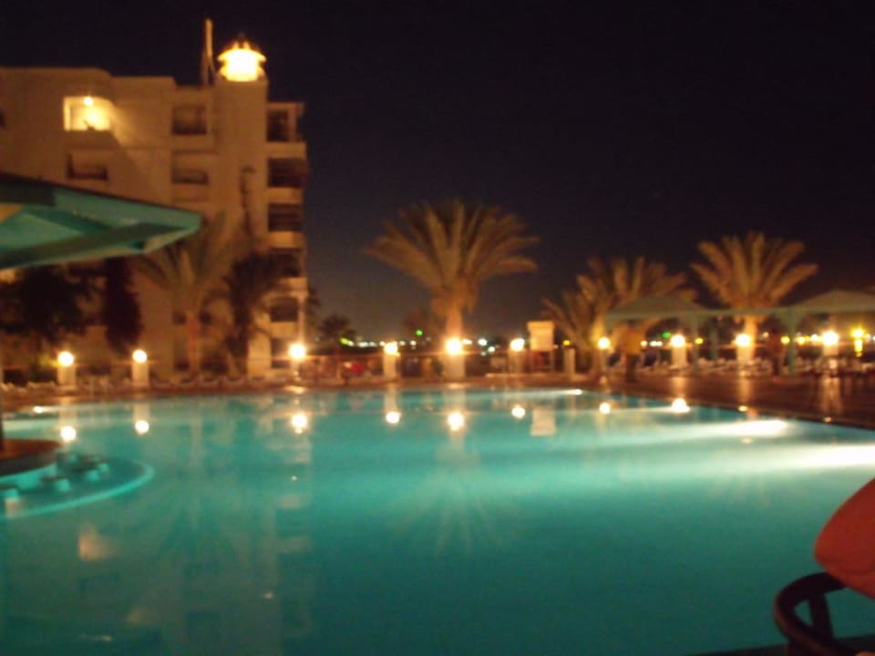 Pool at night SUNRISE Holidays Resort (Adults Only)