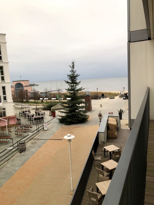 Ausblick SEETELHOTEL Kaiserstrand Beachhotel