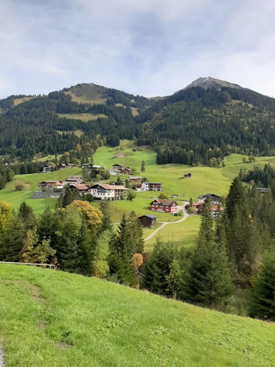 Ausblick IFA Alpenrose Hotel Kleinwalsertal