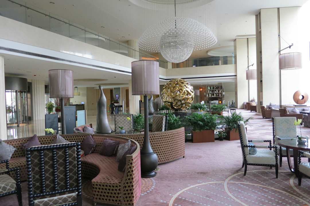 Lobby Area Hotel Pan Pacific Ningbo