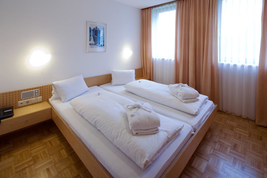 Schlafzimmer Appartement Hotel Widderstein