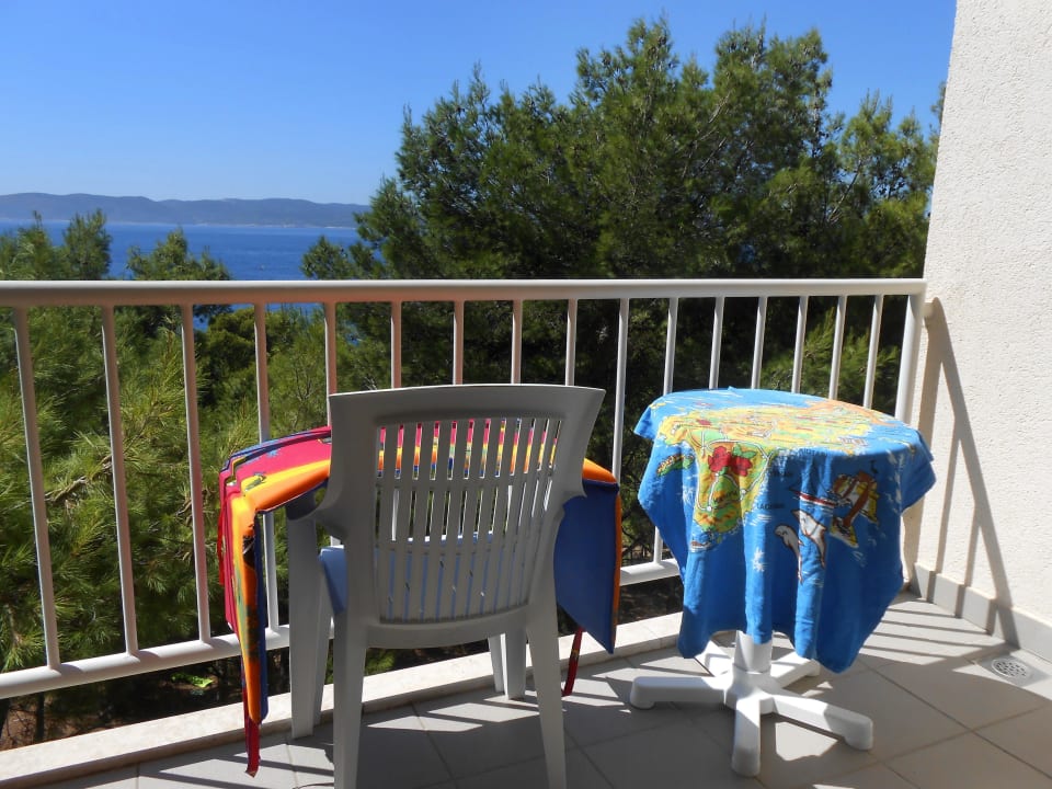 Balkon-Glück Bluesun Hotel Marina