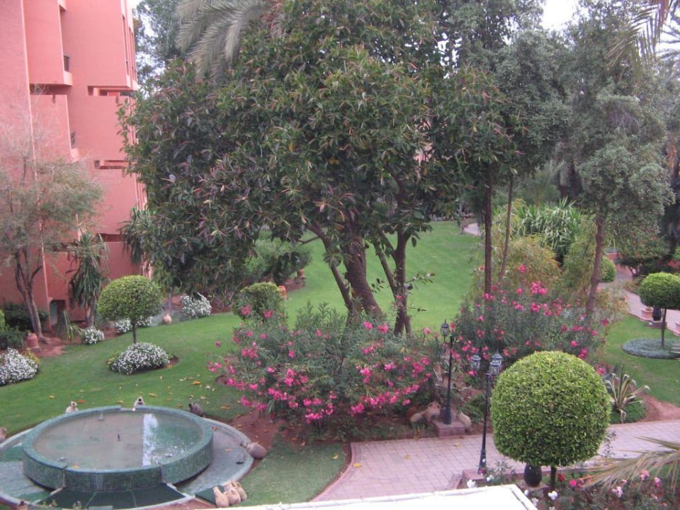 Ausblick Zimmer 147 Hôtel Marrakech Le Semiramis