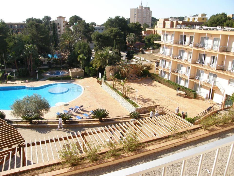 Blick vom Balkon  Valentin Grand Park Suite Hotel