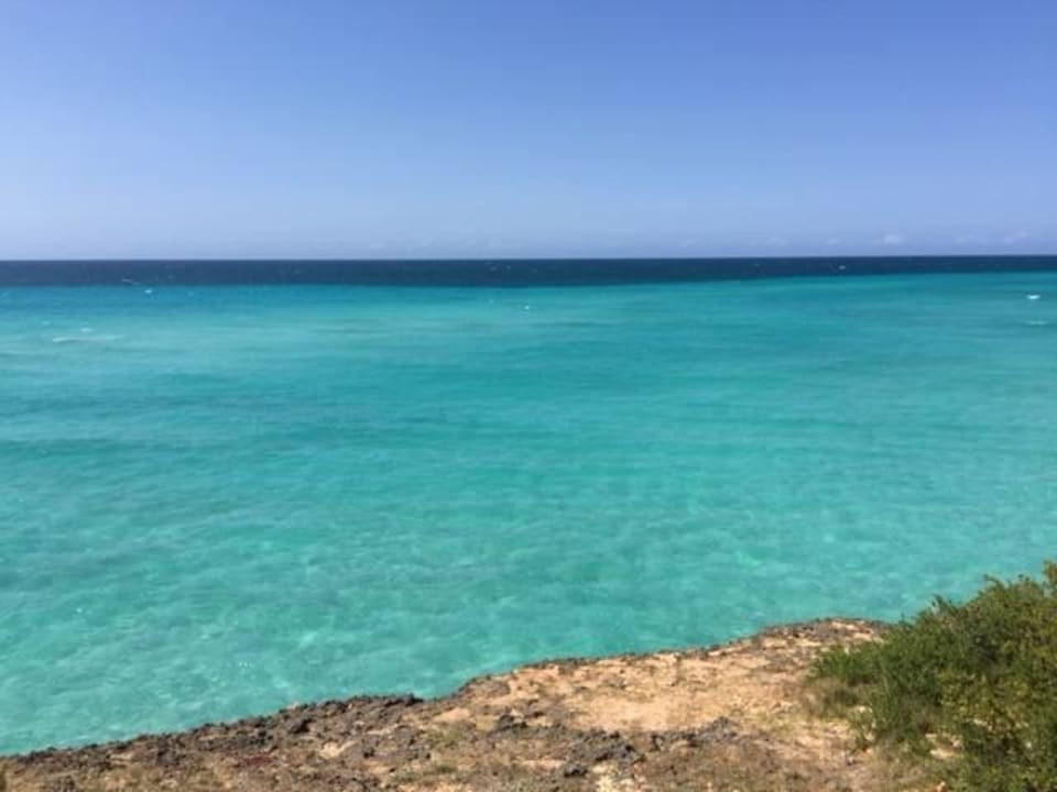 Ausblick aus Meer Playa Vista Azul
