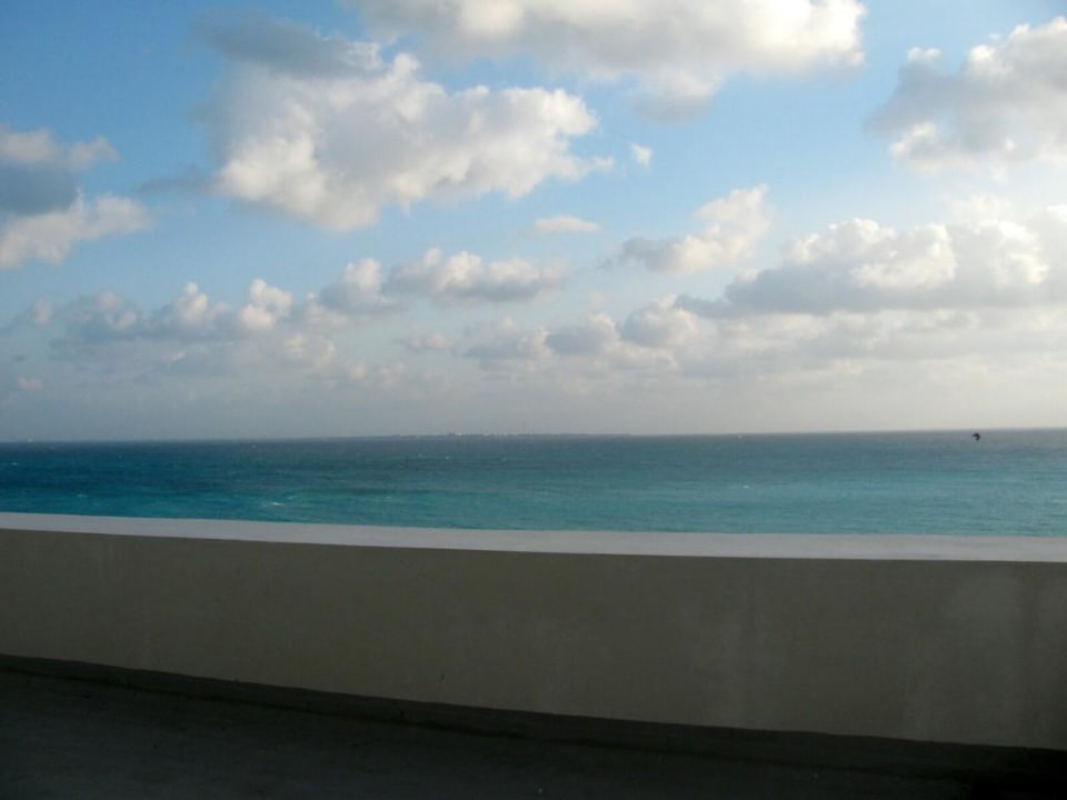 Ausblick vom Balkon im Nebenhaus Hotel Riu Cancun