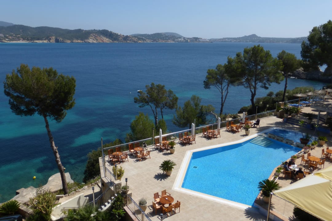 Vor dem Hotel mit herrliche Aussicht Hotel Coronado Thalasso & Spa