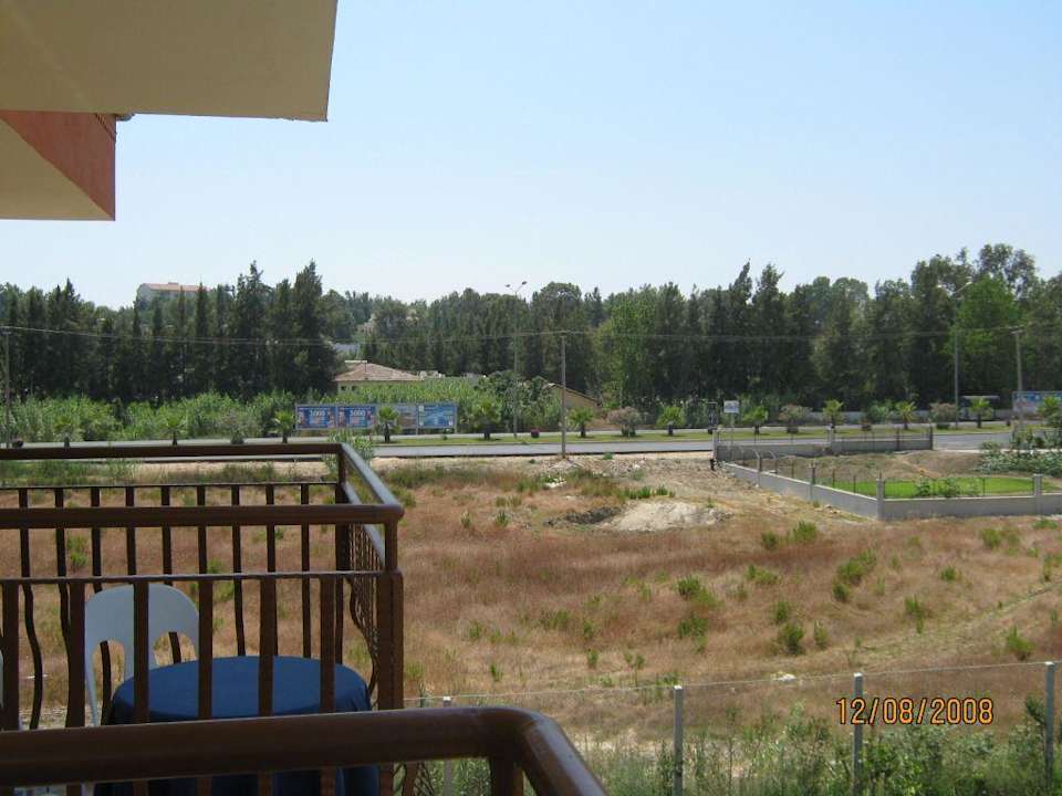 Blick vom Balkon Yavuzhan Otel