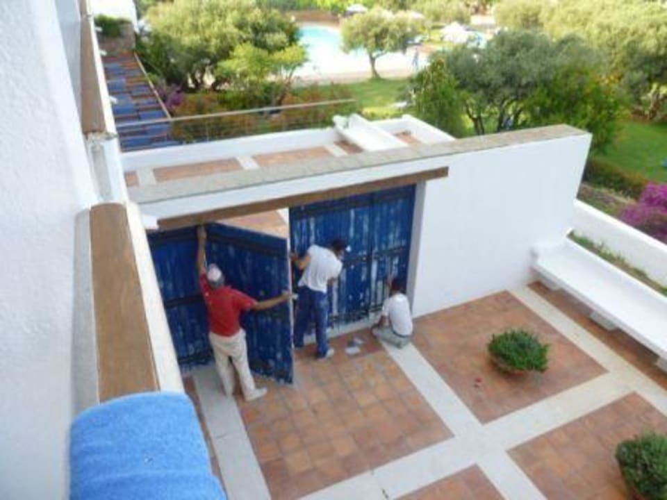 Schleif- und Schmiergelarbeiten Elounda Bay Palace Hotel