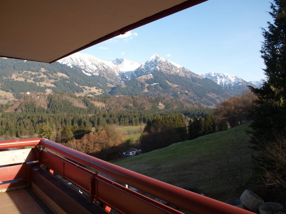 Ausblick Balkon Süd Hotel Tanneck