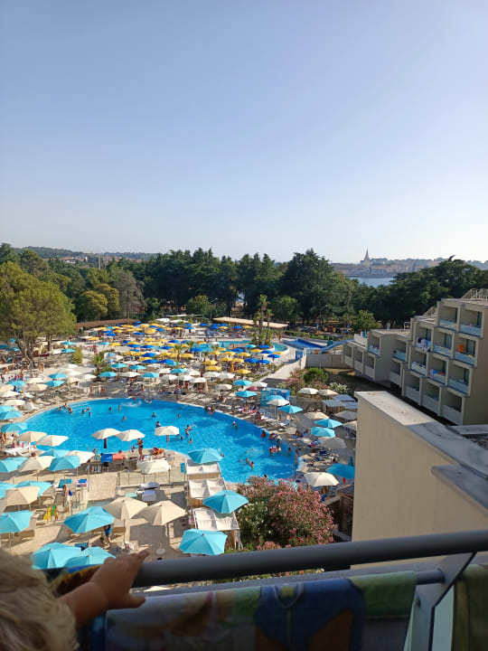 Ausblick Valamar Parentino Hotel