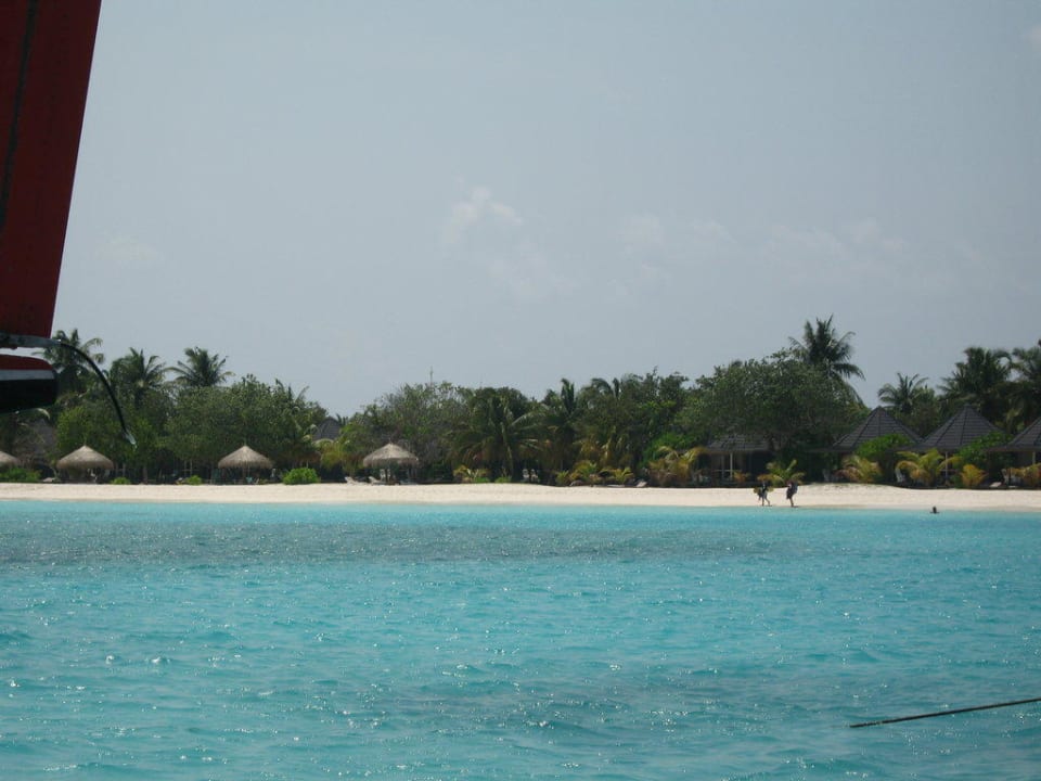 Insel bei der Ankunft Kuredu Island Resort & Spa