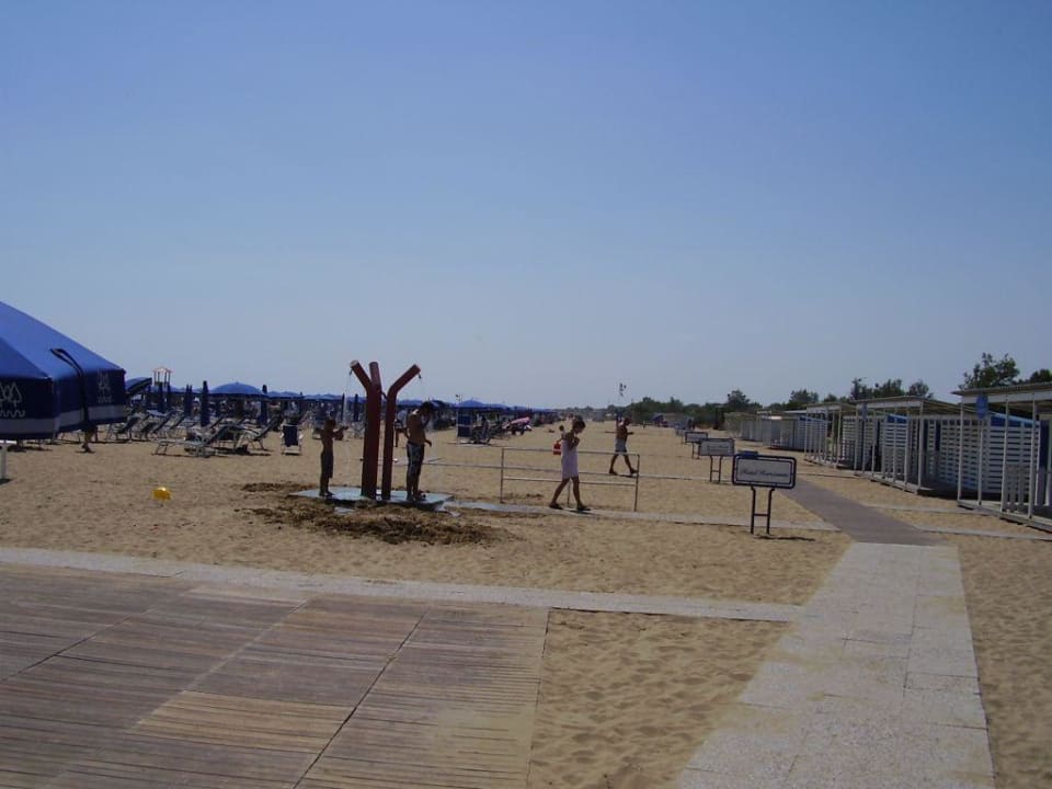 Privatstrand vom Esplanada Grand Hotel Esplanada