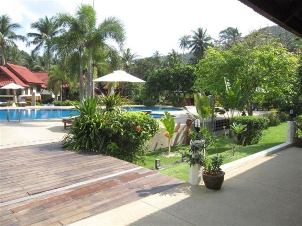 Pool/Garten Long Bay Resort Koh Phangan