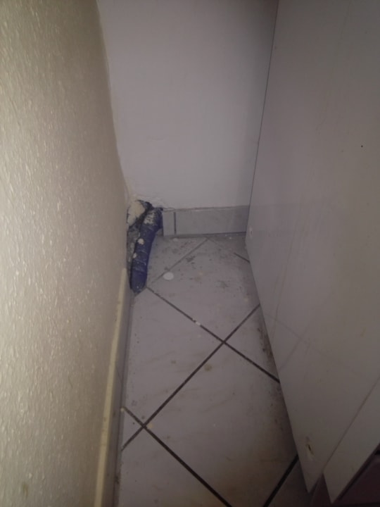 Dreckecke in der Küche Pension am Südplatz