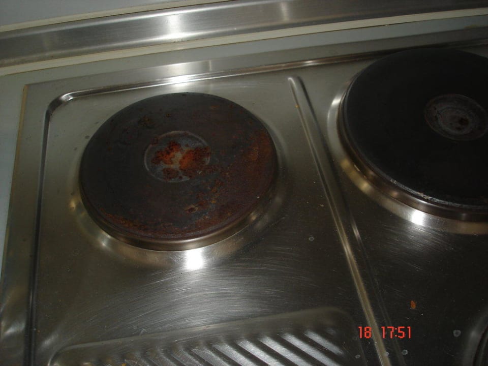Verrostete Herdplatten Hipotels Mediterraneo Club