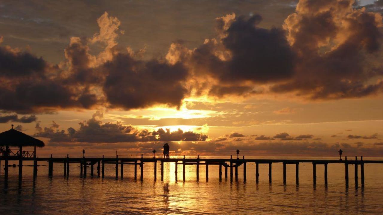 Sonnenuntergang Eri Maldives