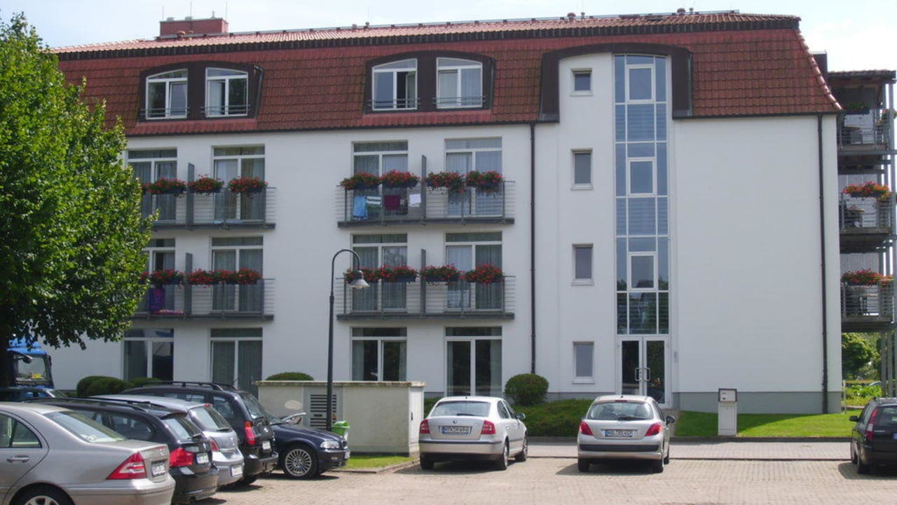 Es gibt auch Balkone Seehotel Großherzog von Mecklenburg
