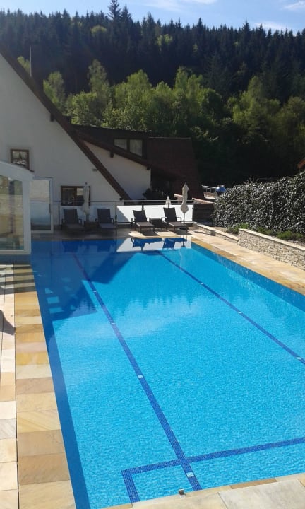 Außenpool ,,beheizt,, Naturparkhotel Adler