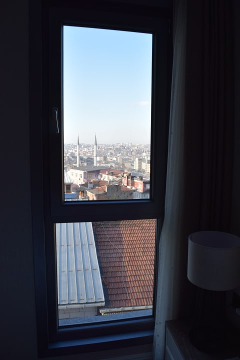 Ausblick aus unserem Zimmerfenster Berjer Boutique Hotel & Spa