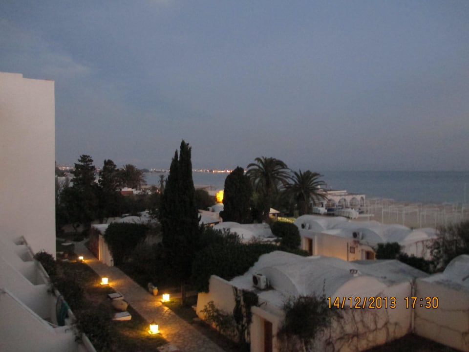 Ausblick vom Balkon The Orangers Beach Resort and Bungalows