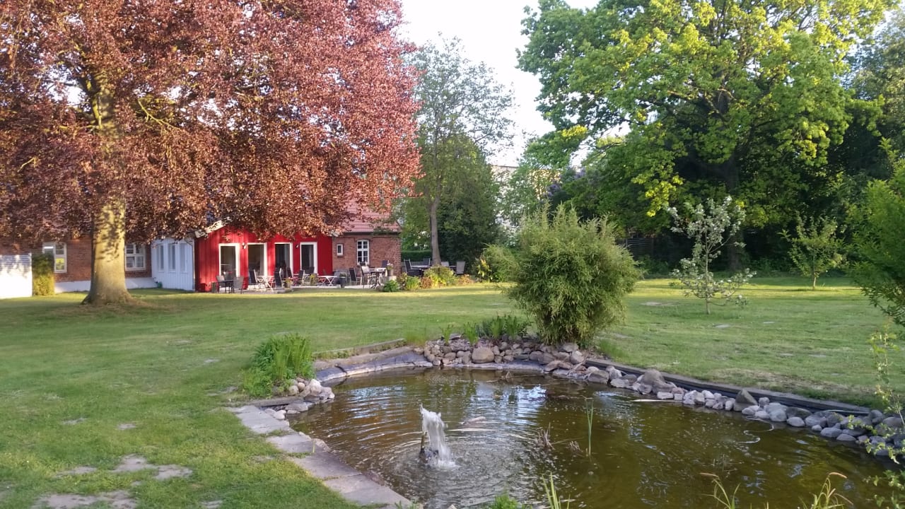 Gartenanlage Hotelpension Pfarrhaus