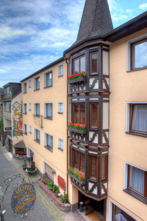 Außenansicht Weinhotel Hubertus Garni