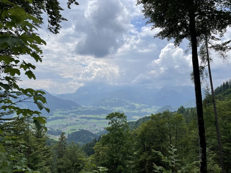 Ausblick Bio-Bauernhof Oberhochstätt