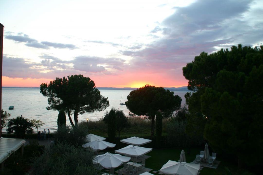 Blick vom Balkon Hotel Sportsman