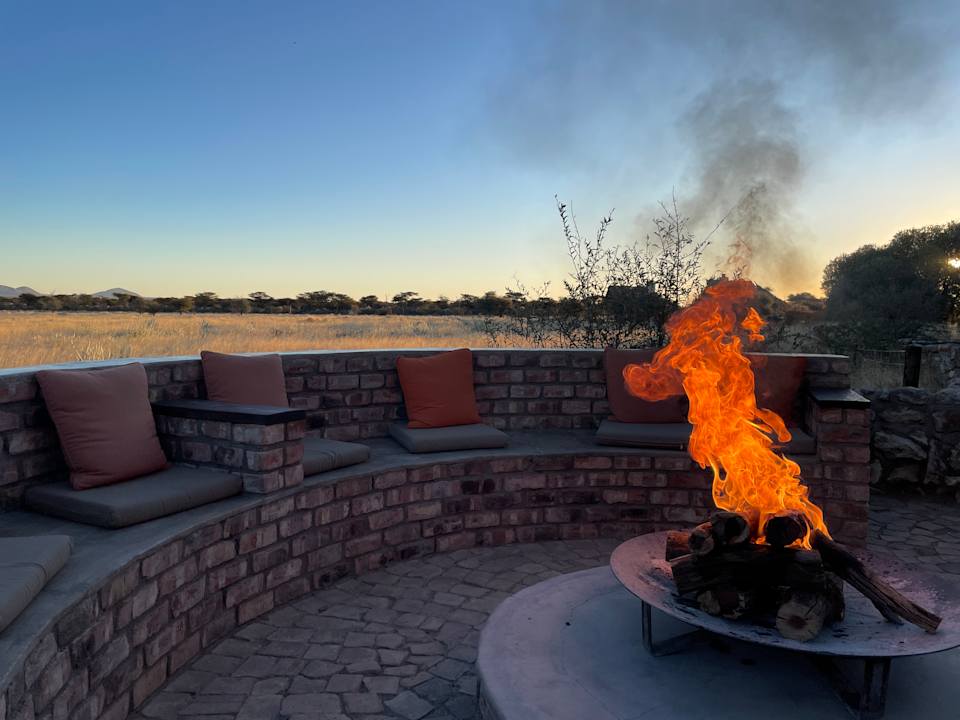 Gartenanlage Kambaku Safari Lodge