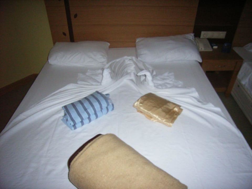 Bettdeco im Zimmer Armas Gül Beach