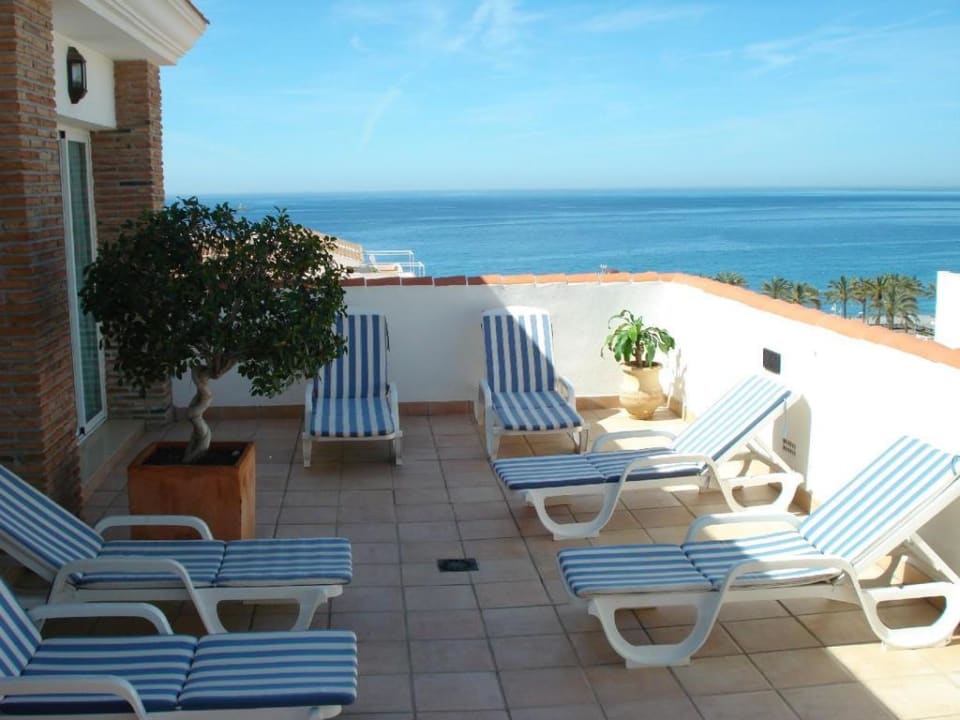 Tumbonas/Terraza Hotel Almijara