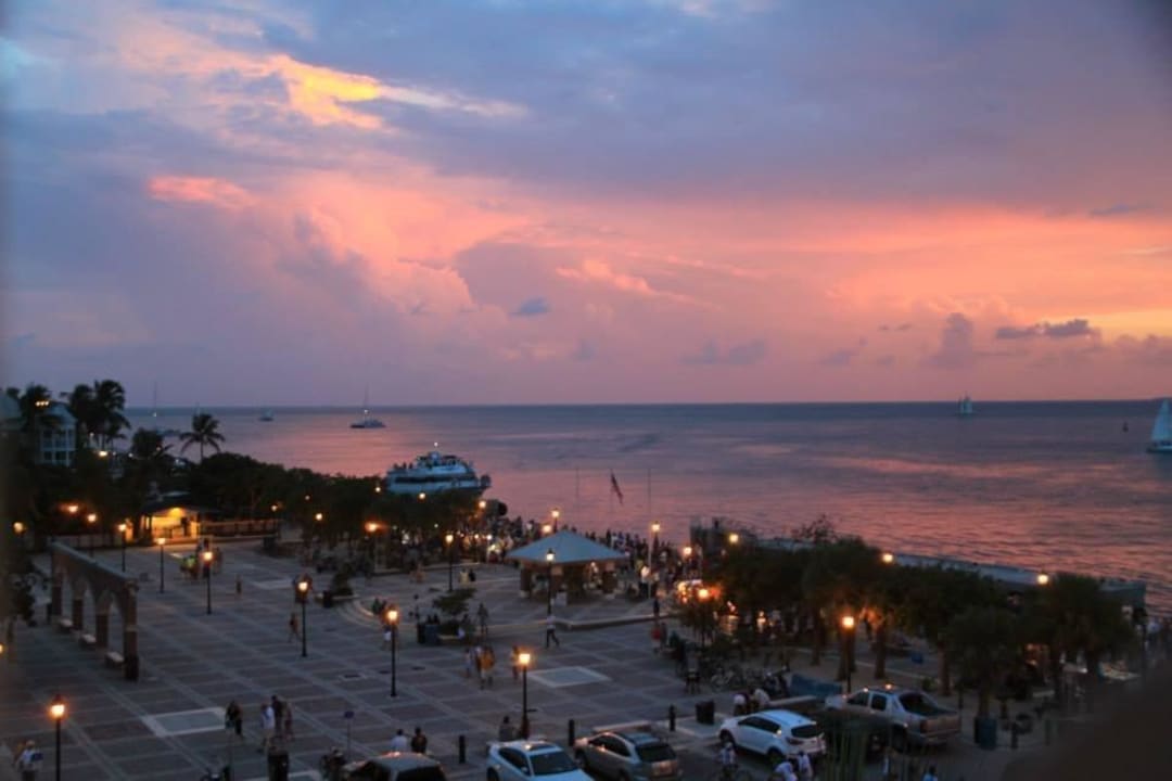 Ausblick aus unserem Zimmer Hotel Ocean Key Resort & Spa