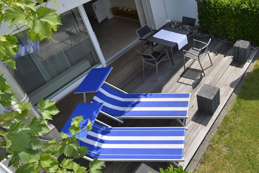 Terrasse Inselappartement Hotel freiSicht