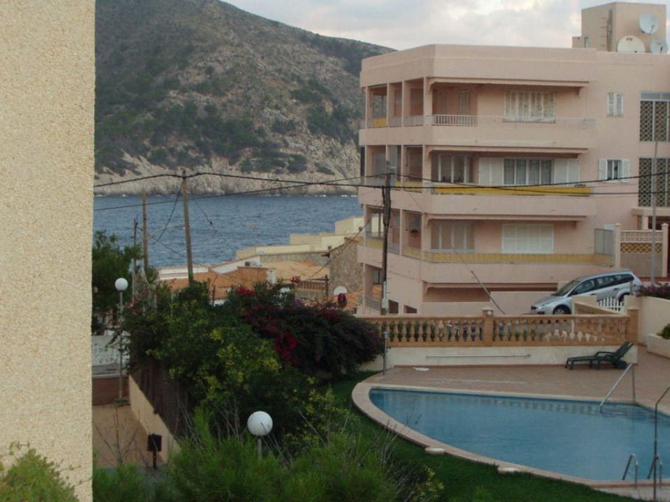 Blick aus unserem Zimmer Protur Turo Pins Hotel