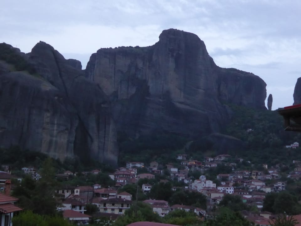 Ausblick Grand Meteora Hotel