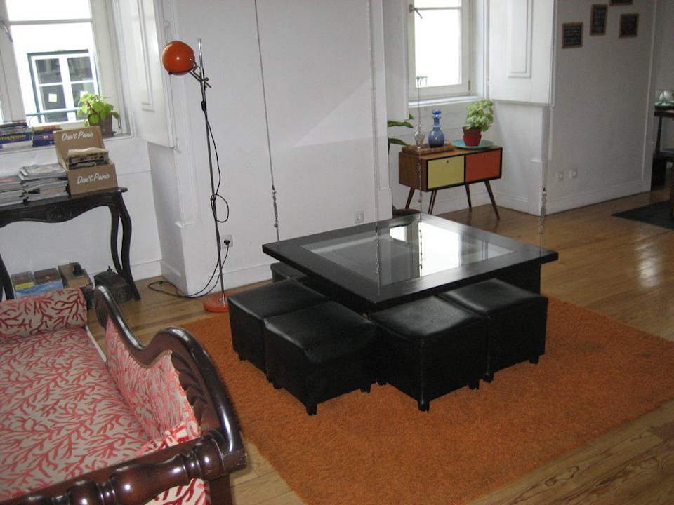 Loungebereich Living Lounge Hostel